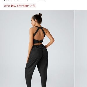 HALARA BLACK JUMPSUIT